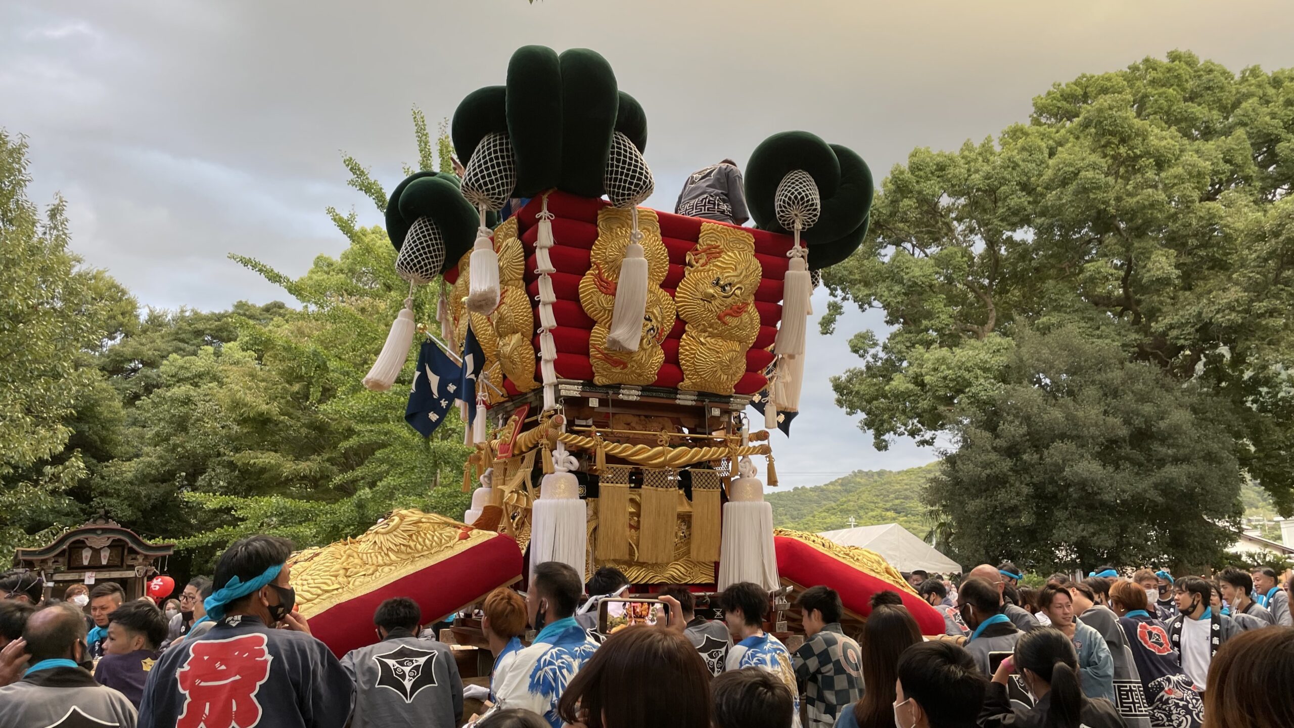 ひなくんの日常と秋祭りについて